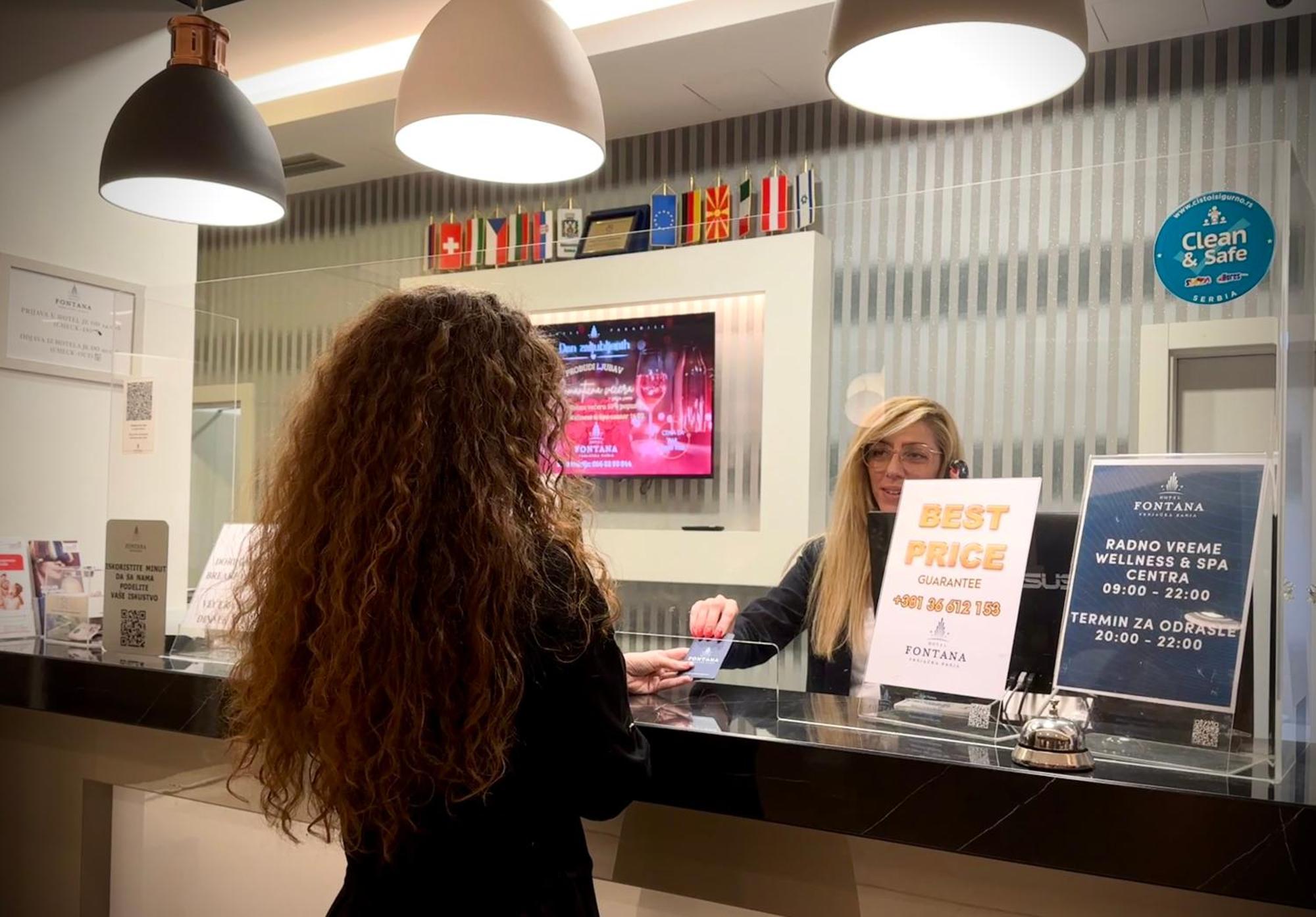 Hotel Fontana Vrnjačka Banja Esterno foto